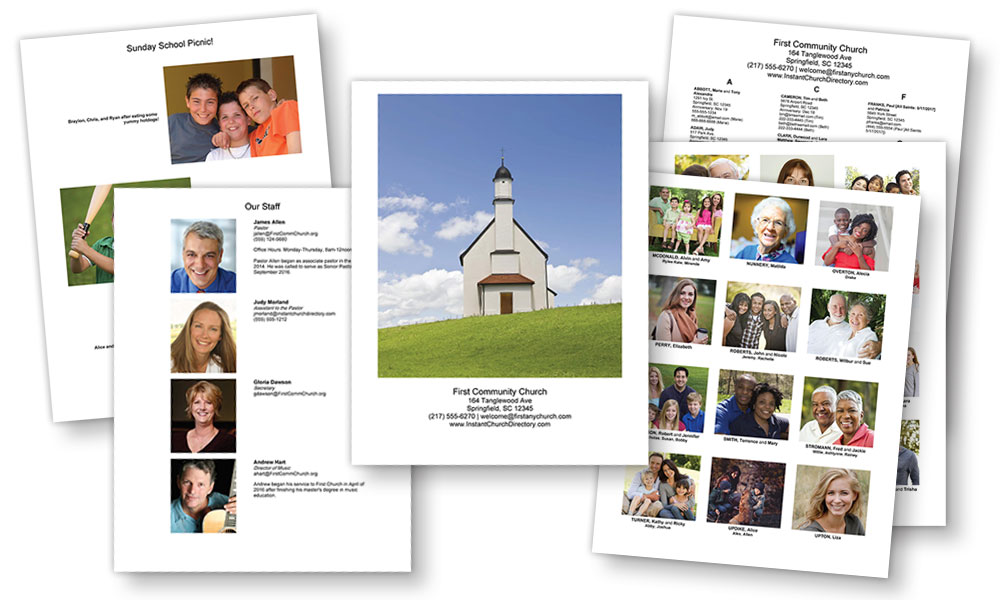 Your Solution To Create A Professional Church Directory Instant 